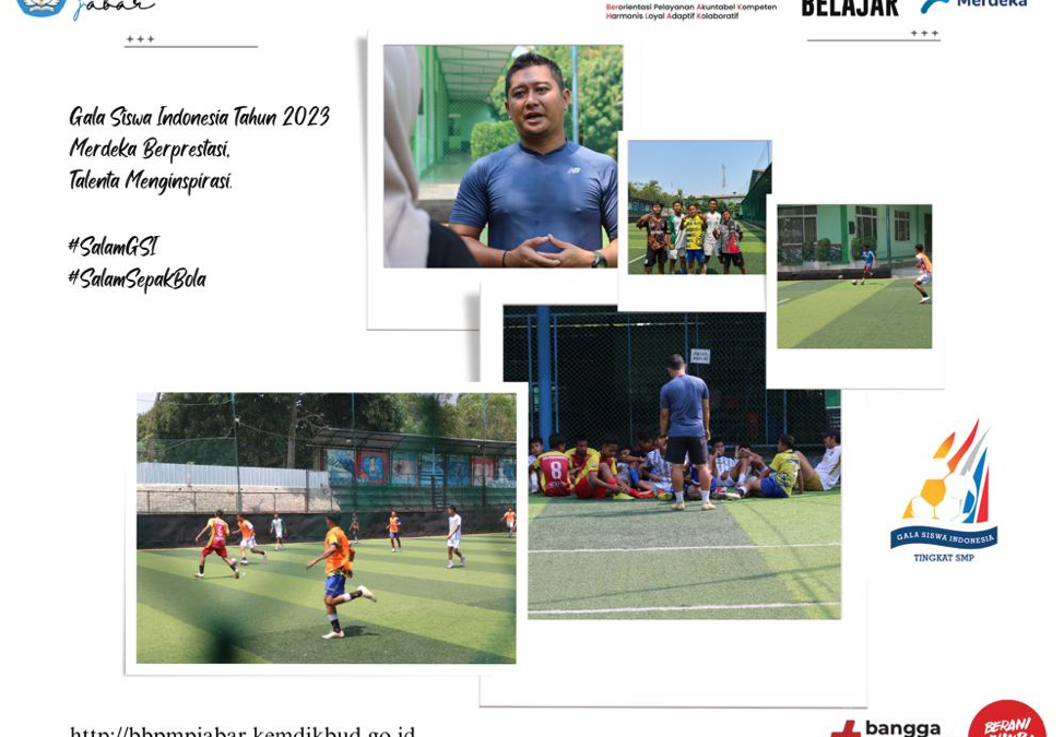 BBPMP Provinsi Jawa Barat Gelar TC GSI jenjang SMP Tingkat Provinsi Jawa Barat, untuk wujudkan Jabar Juara GSI Tingkat Nasional