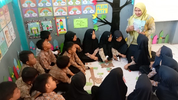 Membaca Bersama di SDN 1 Cilandak Purwakarta: Menyenangkan dan Inspiratif