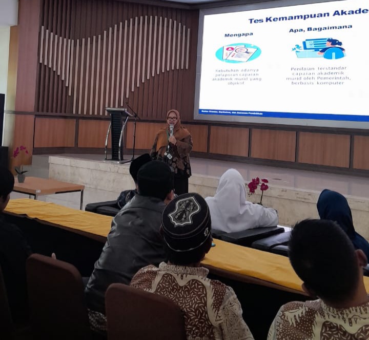 KKKS Kota Sukabumi Perkuat Pemahaman Tes Kemapuan Akademik Bersama BBPMP Provinsi Jawa Barat