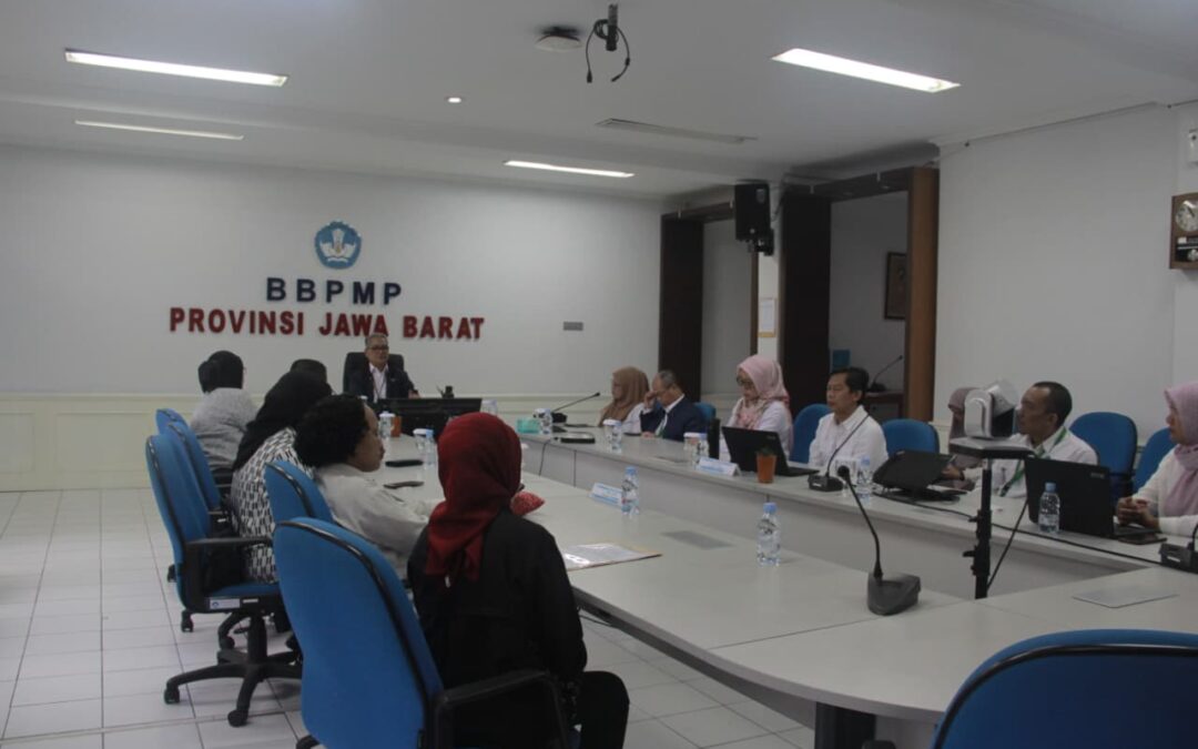 Perkuat Sinergi Antar UPT, Kunjungan BPMP Maluku ke BBPMP Provinsi Jawa Barat