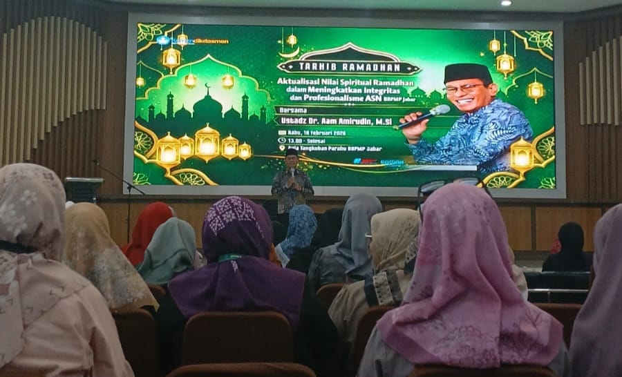 BBPMP Provinsi Jawa Barat Tekankan Integritas dan Ketahanan Diri Jelang Ramadhan