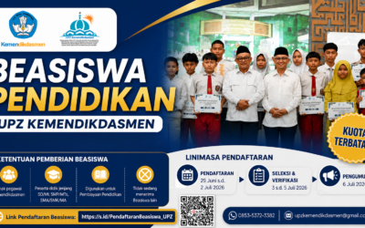 UPZ Kemendikdasmen Buka Pendaftaran Beasiswa Pendidikan Tahun 2026 bagi Anak Pegawai